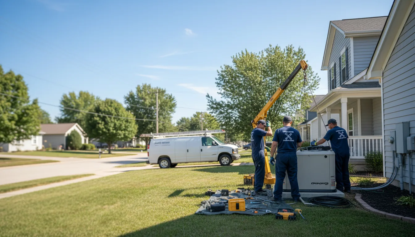 Generator Installation in Van Alstyne, TX near me